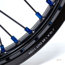 Alternative view of Warp 9 Sur Ron Light Bee Rear Wheel Blue 16"