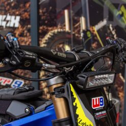 Alternative view of ODI Flight Control Stealth Bars-800mm-38mm rise-4x8 sweep