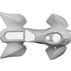 Plastics – White ACDC Electric Quad