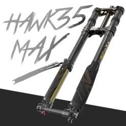 RFLOXA HAWK35 MAX BLACK Front Fork & Rear Shock Bundle E RIDE PRO 3.0/SR