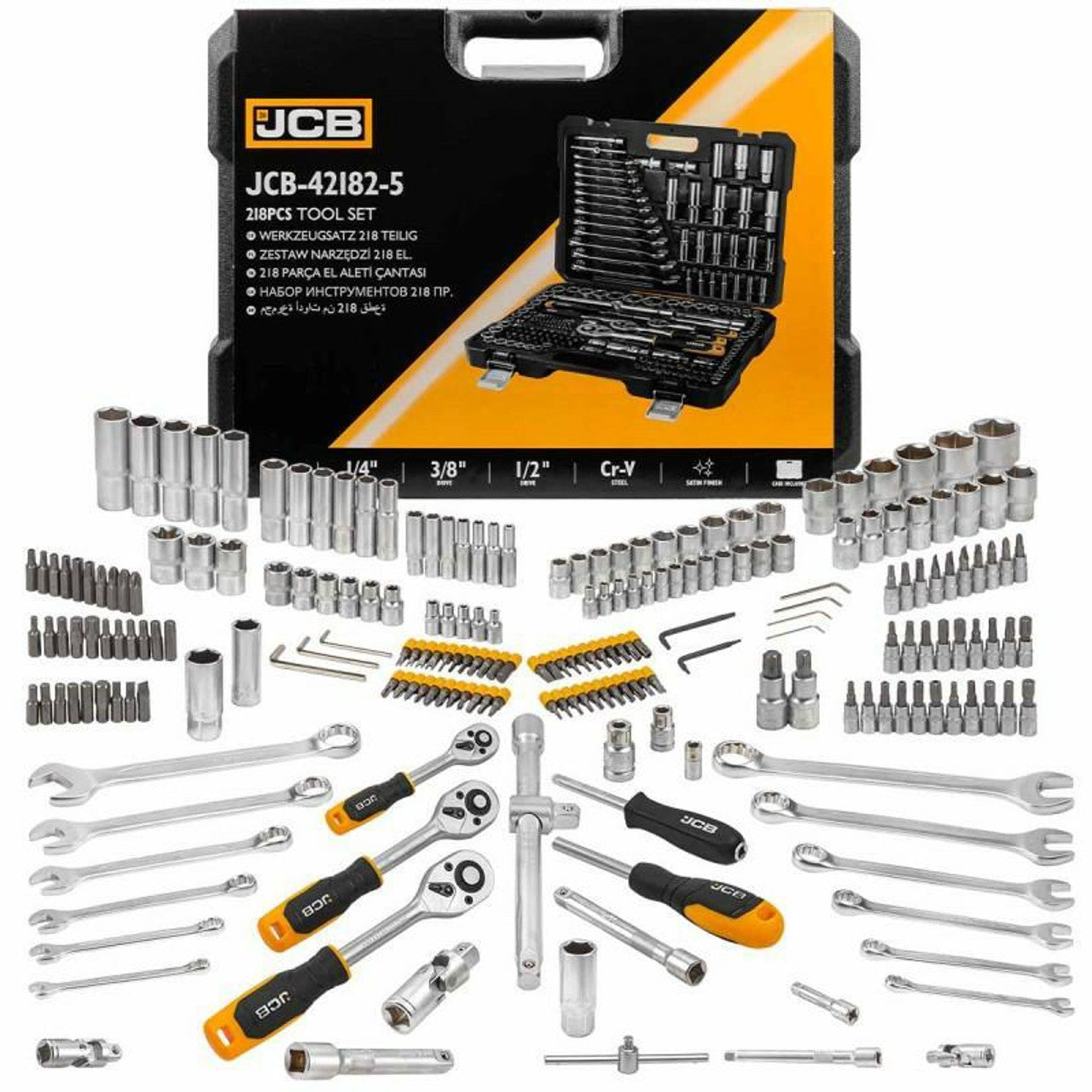 JCB_218_Piece_Socket_and_Tool_Set_3-81-4_and_1-2_inch_JCB-42182-5_Main_Image__72275 - Surron Off Road USA