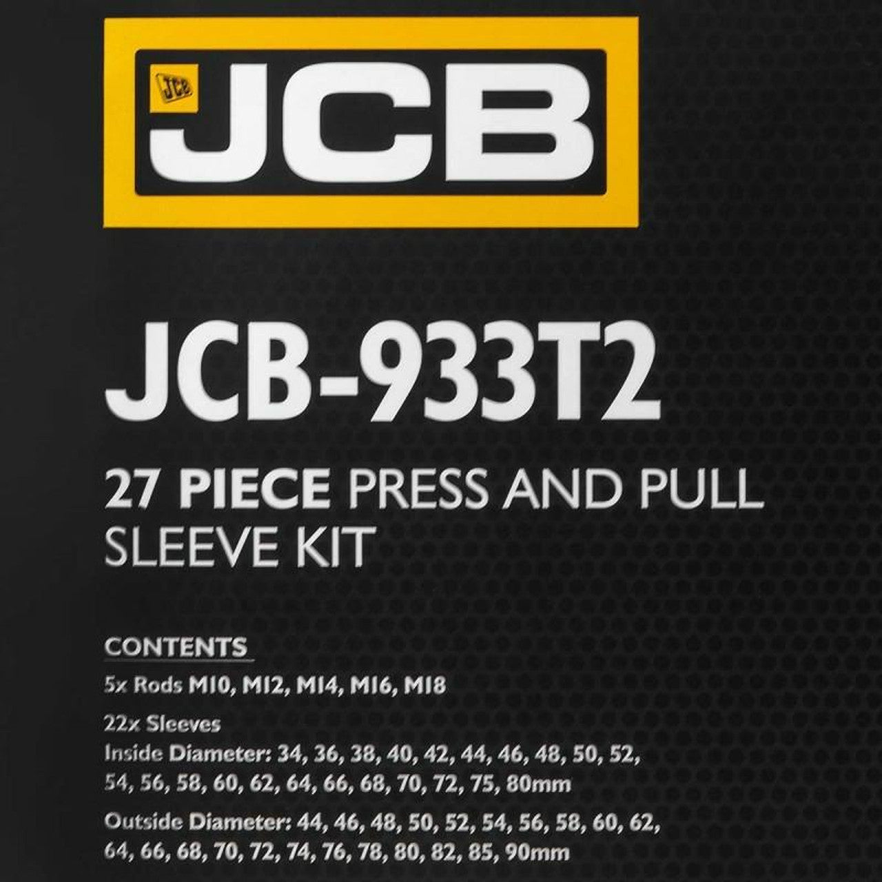 JCB_27_Piece_Silent_Block_Bush_and_Bearing_Puller_Kit_Universal_Fit_JCB-933T2_Image_4__19432 - Surron Off Road USA