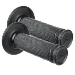 RENTHAL HANDLEBAR GRIP MX ULTRA TACKY DUAL COMPOUND 1/2 WAFFLE BLACK For Sur Ron & Talaria