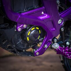 Alternative view of SUR RON LIGHT BEE MOTOR COVER - CARBON