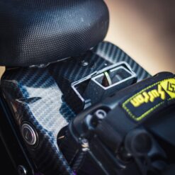 Alternative view of Sur Ron Light Bee Battery Surround Key Cover - Carbon