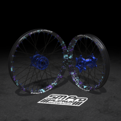 SM PRO SUR RON WHEEL SET 19/16" SPLATTERKOTE BLUE/PURPLE COMBO