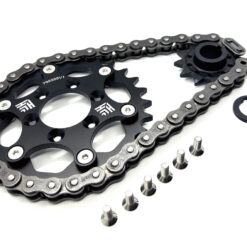 Alternative view of GritShift Heavy Hitter 520 Primary Drive Conversion OEM/EBMX Ultra Motors