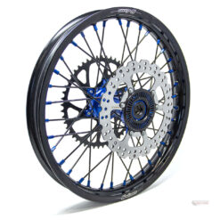 Alternative view of Warp 9 Ultra Bee Rear Wheel Blue 18"
