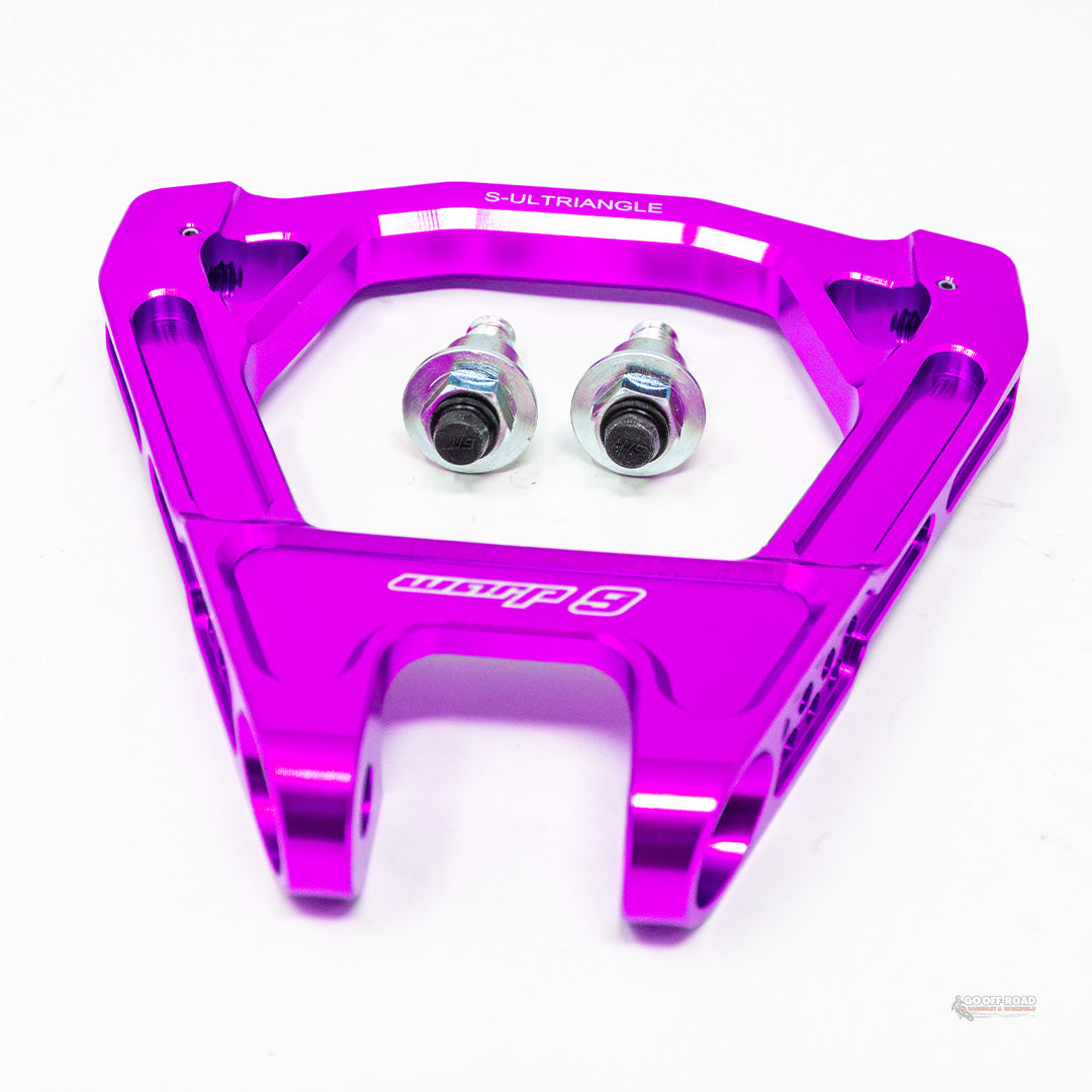 Warp9UltraBeeTrianglePurp_ewithbolts - Surron Off Road USA