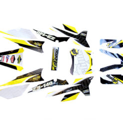 STOMP 140cc Standard Graphics - Yellow/Black